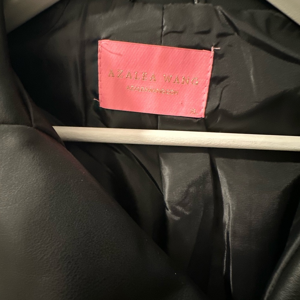Azalea Wang Black Leather Jacket
